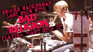 BAD RELIGION - CAN'T STOP IT - LIVE AT IT'S NOT DEAD FESTIVAL, 2015 - BROOKS WACKERMAN LAST SHOW