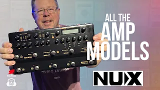 All the amp models in the NUX Trident