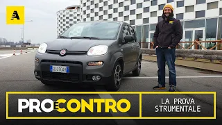 Fiat PANDA Sport Hybrid (2022) | PRO e CONTRO - PROVA STRUMENTALE