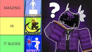 THE ULTIMATE ROBLOX BLADE BALL TIER LIST...