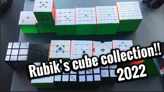 My whole Rubik's cube collection! | 2022