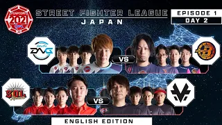 Street Fighter League: Pro-JP 2021 │  EPISODE 1 - DAY 2