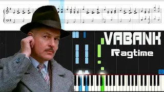 VABANK. Ragtime. Piano tutorial. #МузыкаИзКино Ва Банк. Пианино.