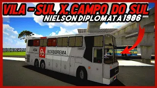 🔴 proton bus simulator-diplomata 380 em viagem especial para campo do sul no primeiro horário