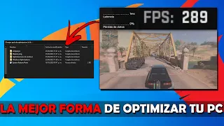 🚀 AUMENTA los FPS y ELIMINA el DELAY de tu PC 🚀 (El mejor pack de optimizacion)