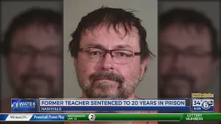 Middle Tenn. teacher who ran away with student sentenced to 20 years in prison