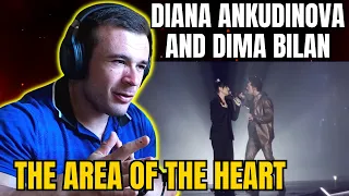 Diana Ankudinova & Dima Bilan - In the area of the heart (Reaction)