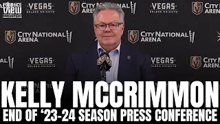 Kelly McCrimmon Discusses Vegas Golden Knights Future, Jonathan Marchessault UFA & Dallas Loss