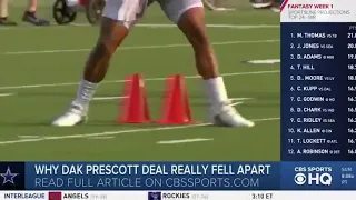 Dak Prescott & the deal that didn't get done.