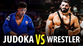 Judoka vs Wrestler. Real Fights and Crazy Sparring of Judokas Against Wrestlers