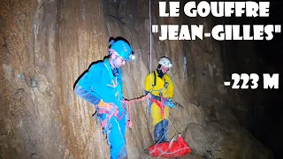 Gouffre  "Jean Gilles". Vidéo Spéléo.