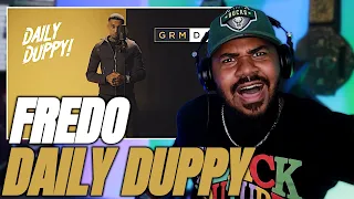AMERICAN REACTS TO Fredo - Daily Duppy | GRM Daily REACTION