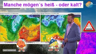 Juni-Start heiß? Oder kalt? Auf alle Fälle nass! Modell-Vergleich & Wettervorhersage 23.-29.05.2024.