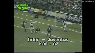 1986-87 (22^ - 15-03-1987) INTER-Juventus 2-1 [Fanna,Garlini,Serena] HLTS Telenova