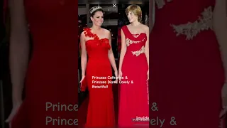 Princess Catherine & Princess Diana: Lovely & Beautiful! #shorts #princesskate #princessdiana #love