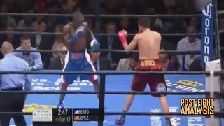 ANDRE BERTO VS JOSESITO LOPEZ - TKO 6TH ROUND!!! POST FIGHT REVIEW