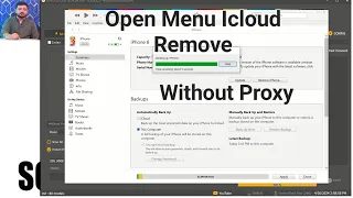 Open menu icloud remove Permanent new Method Without Proxy#iphone