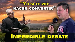 Conviértase CURA TORO "yo si tengo como refutarlo" | Imperdible debate | PADRE LUIS TORO