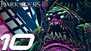 DARKSIDERS 3 - Gameplay Walkthrough Part 10 - Gluttony Boss Fight (PS4 PRO)