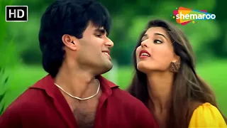 Aankhon Mein Base Ho Tum (HD) | Abhijeet, Alka Yagnik | Takkar(1995) | Suniel Shetty | Sonali Bendre