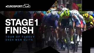 RAPID FINISH ⚡️ | Tour of Turkey Stage 1 Race Finish | Eurosport Cycling
