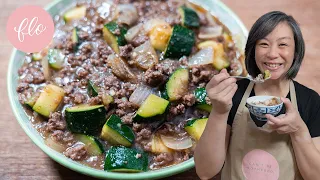 Saucy Chinese Ground Beef and Zucchini - Daily Special