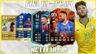 All cards Neymar Jr ultimate team FiFA 2016 - FC 2024