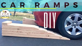 CAR RAMPS DIY - Rampa sollevamento auto fai da te - Car lifting