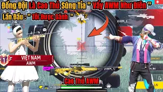 [FREE FIRE] Đồng Đội Là Cao Thủ Bắn Súng Tỉa " Vẫy Súng Tỉa Như Điên Luôn " , Lần Đầu Tôi Được Gánh