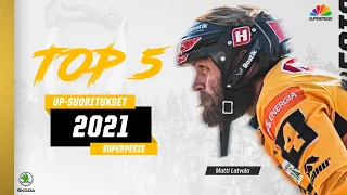 Top 5 ulkopelisuoritukset kaudella 2021