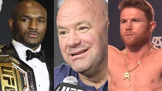 Dana White Reacts to Kamaru Usman vs Canelo Alvarez