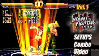 Street Fighter Ex2 plus - Combos and Setups video