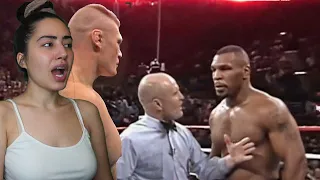 BOXING NOOB REACTS TO Mike Tyson vs Titans - Brutal Kn0ck0uts