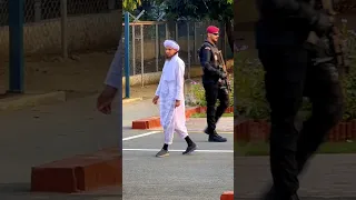 Mufti Tariq Masood Protocol At Wagah Border #protocol #shorts #tariqmasood #islam #allah #ytshorts