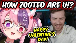 CDawgVA listens to a Very Zooted Ironmouse greeting Happy Valentine's Day!