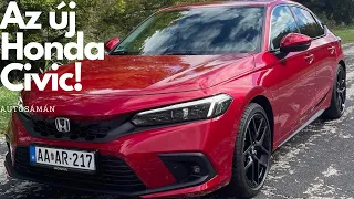 Itt az új Honda Civic! Hibrid, mi más? Az első benyomások érkeznek. - AutóSámán