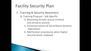 2014 02 28 12 00 CPP Course Physical Security Plan