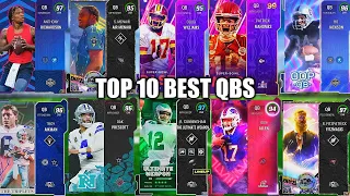 TOP 10 BEST QBS IN MADDEN 24 (MARCH)