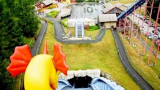 SuperSplash front seat on-ride HD POV TusenFryd