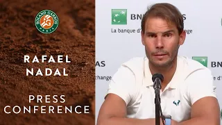 Rafael Nadal - Press Conference after Quarterfinals | Roland-Garros 2020