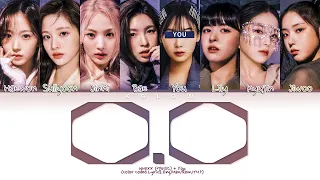 [Karaoke] NMIXX (엔믹스) "O.O" (Color Coded Eng/Han/Rom/가사) (8 Members)