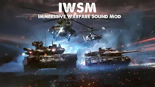 War Thunder - Immersive Warfare Sound Mod (IWSM) trailer