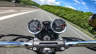 Kawasaki Z900RS Topspeed Test