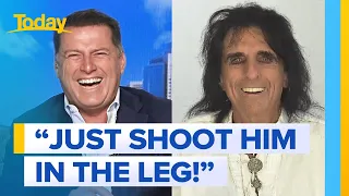 Alice Cooper shares his wildest encounter with Elvis Presley | Today Show Australia