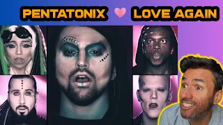 First Time Hearing Love Again - Pentatonix (REACTION) THIS IS A BANGER!