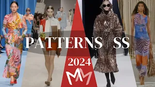 Fashion Patterns and Prints Trends for Spring Summer 2024