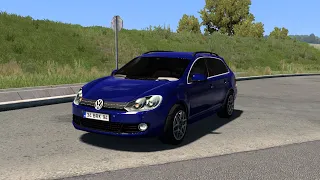 Volkswagen Jetta SportWagen 2013-Euro Truck Simulator 2 (1.50)