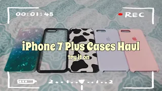 iPhone 7plus aesthetic phone cases haul + try it on 🦋