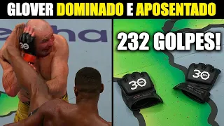 GLOVER NUNCA APANHOU TANTO! RESULTADO LUTA UFC RIO | UFC 283