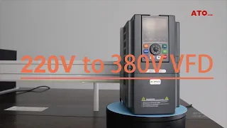 Single phase to 3 phase VFD wiring - 220V to 380V